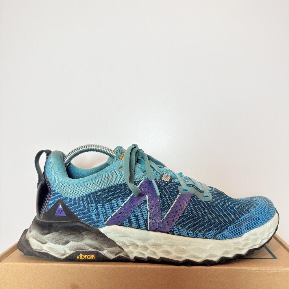 New Balance Hierro V6 Womens Size 10.5 Fresh Foam Blue Trail Running Hiking Shoe